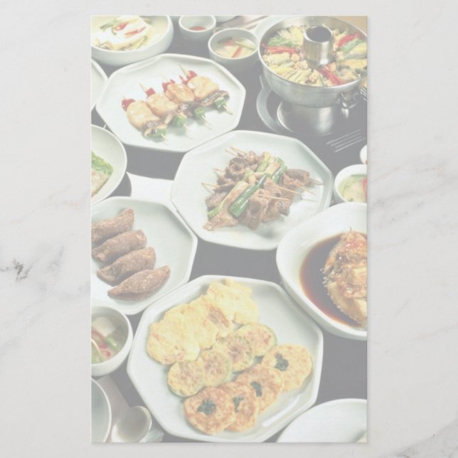 Papelaria comida coreana (Frente)