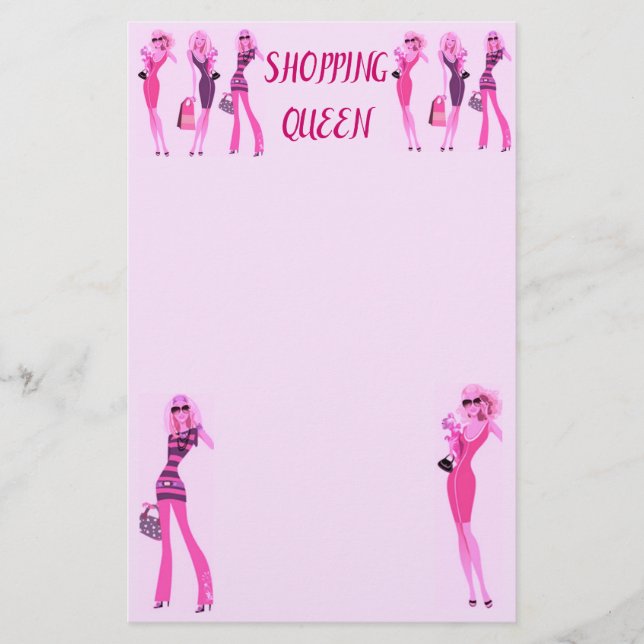 PAPELARIA COMPRANDO COLEÇÃO DE RAINHAS (Frente)