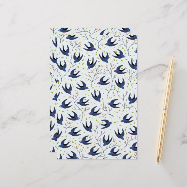 Papelaria Comutar padrão (Frente/Verso In Situ)