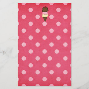 Papelaria cone sorvete