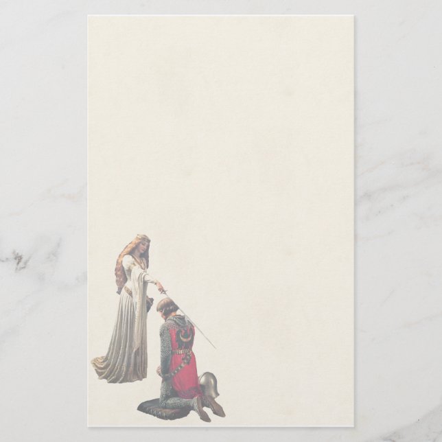 Papelaria Confirmação de Edmund Blair Leighton (Frente)