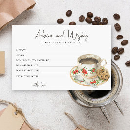 Papelaria Conselhos e Desejos de Chás de panela de café