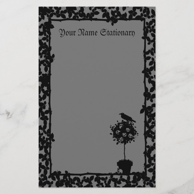 Papelaria Coordenadas Tópicas de mau (Frente)