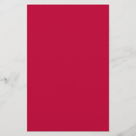 Papelaria Cor Sólida da Glória Crimson