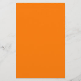Papelaria Cor Sólida Laranja de Segurança