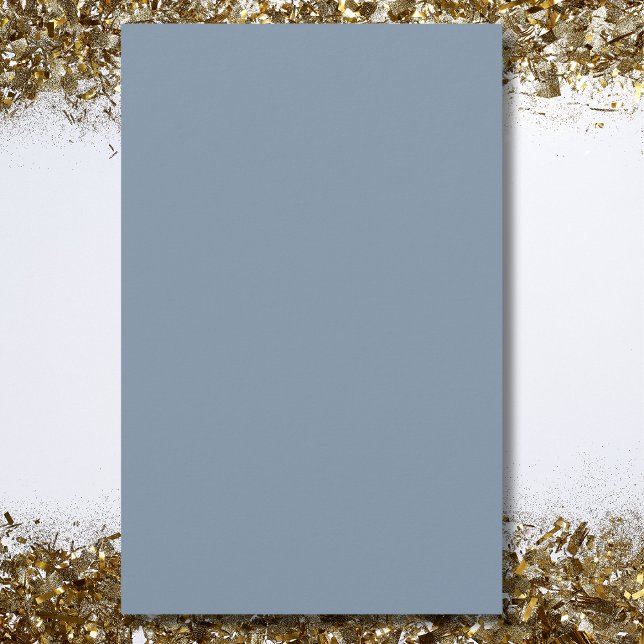 Papelaria Cor Sólido Azul Dusty (Criador carregado)