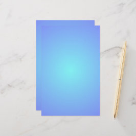 Papelaria Cores do Gradiente Azul do Céu Azul Águas-Fortes  