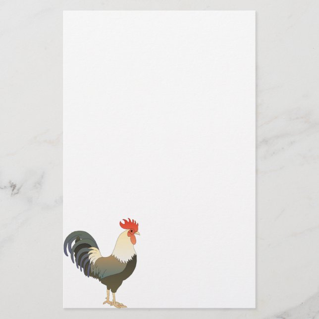 Papelaria Country Rooster (Frente)