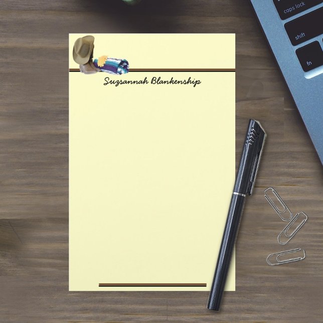 Papelaria Cowboy Boots Hábitos Lufa Foto de Vida Estática Pe (Criador carregado)