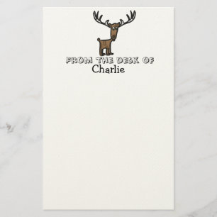 Papelaria Crianças aprendem papel de carta personalizado
