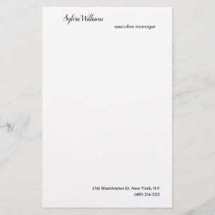 Papelaria Criativo Simples Moderno Minimalista Detalhes do S