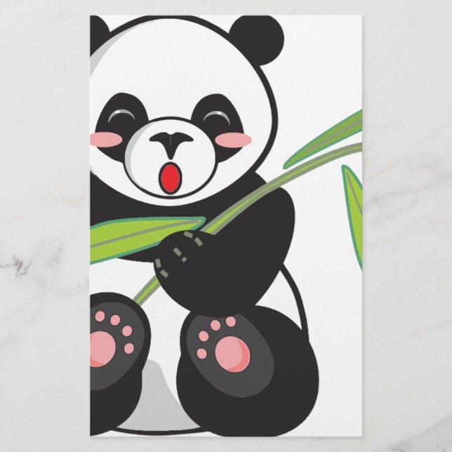 Papelaria Cute Panda (Frente)