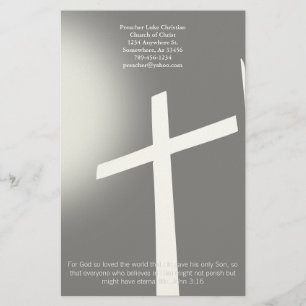 Papelaria da Cruz Cristã em Preto