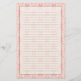Papelaria Damasco retro floral