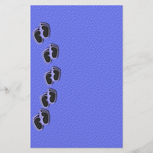 Papelaria de Bebê-Boy Toes (Frente)