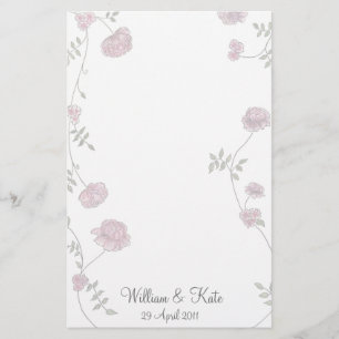Papelaria de casamento Floral Personalizada