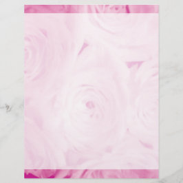 Papelaria de casamento | Margem de cor rosa rosa r