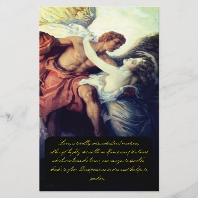 Papelaria de Citações de Amor (Frente)