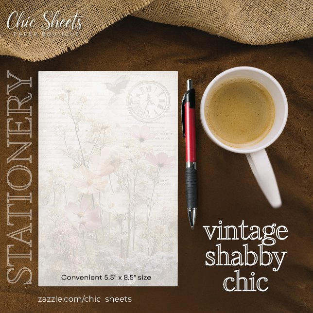 Papelaria de Design Vintage Shabby Chic (Criador carregado)