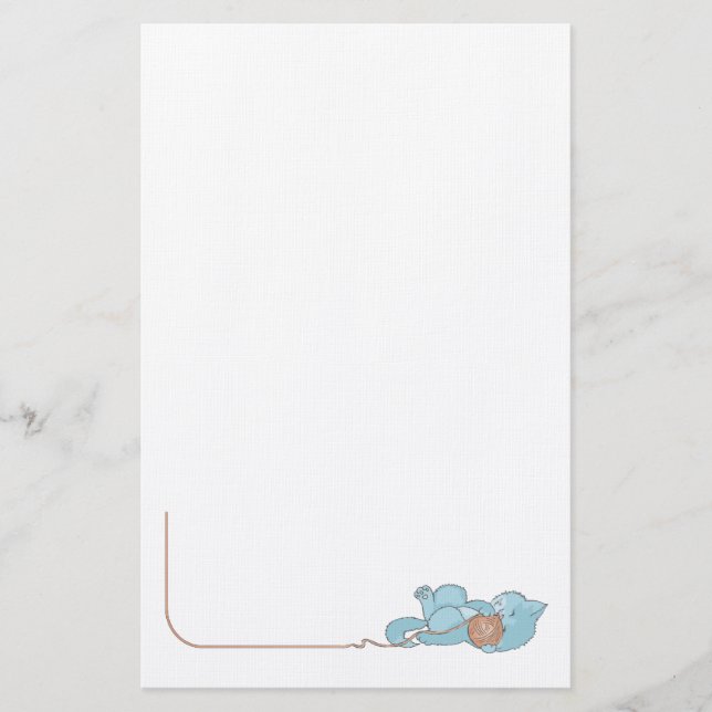 Papelaria de Gatinhos com Pet Animal (Frente)