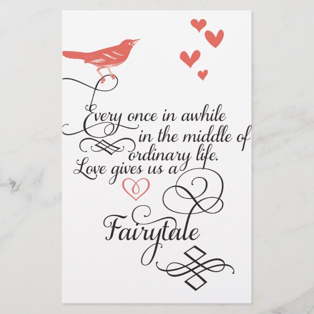 Papelaria De vez em quando, numa vida normal. (Frente)