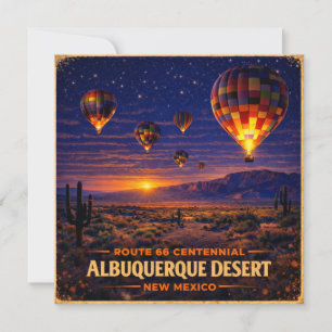 Papelaria de Viagem do Deserto da Rota 66 de Albuq