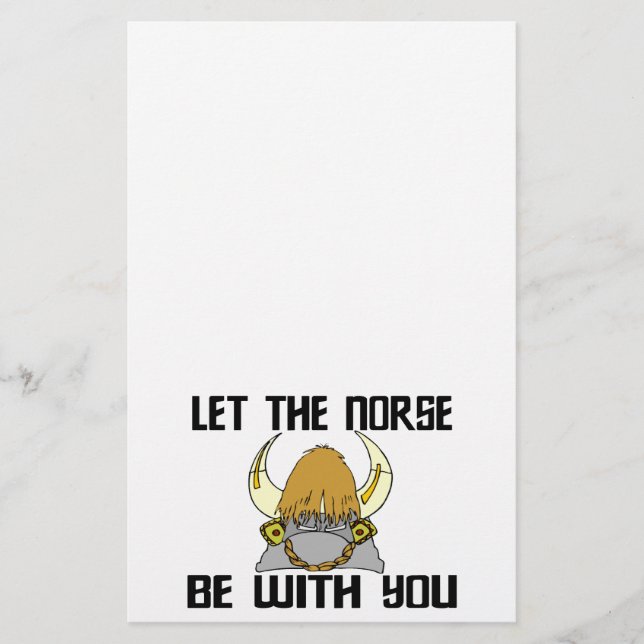 Papelaria Deixe Os Nórdicos Estarem Com Você (Frente)