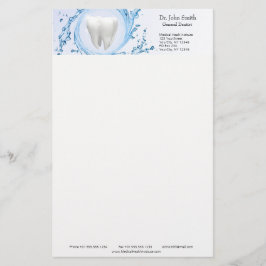 Papelaria Dentista Dental Dental Tooth Professional