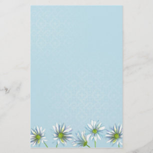 Papelaria Desenho branco da flor da margarida de Shasta