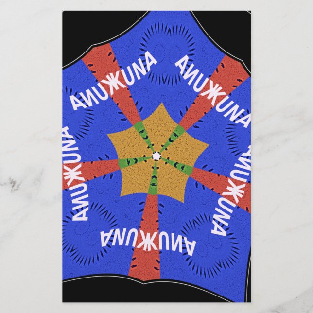 Papelaria Design da África Tribal: Hakuna Matata (Frente)