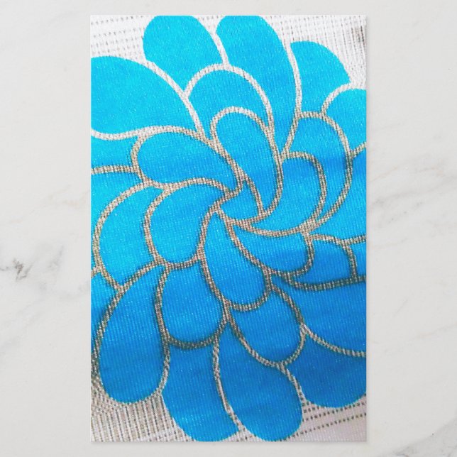 Papelaria Design de Lua Azul (Frente)