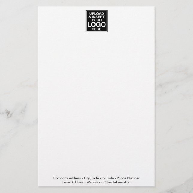 Papelaria Design de negócios básico para logotipos (Frente)
