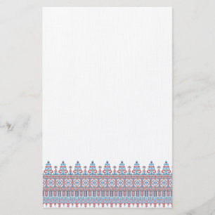 Papelaria Design de pontos cruzados