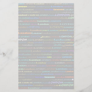 Papelaria Design de texto I Stationery