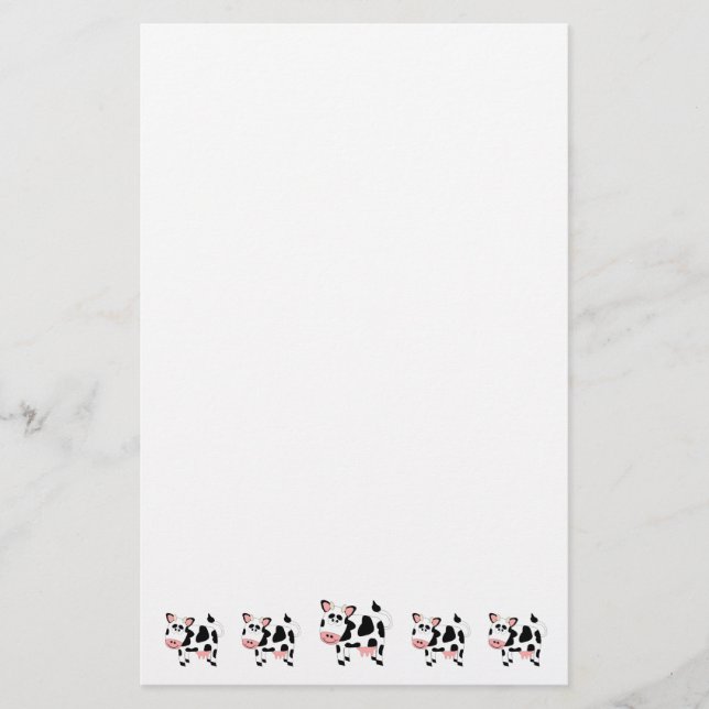 Papelaria Design de Vaca (Frente)