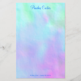 Papelaria Design digital azul e rosa