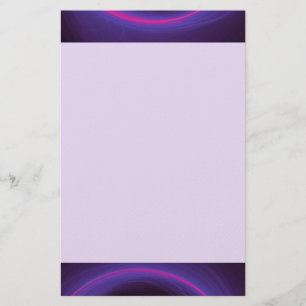 Papelaria Design do abstrato circular rosa e roxa