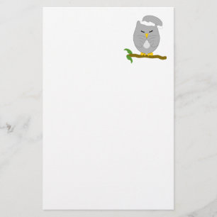 Papelaria Design do Grey Night Owl