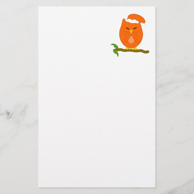 Papelaria Design do Noctívago Laranja (Frente)