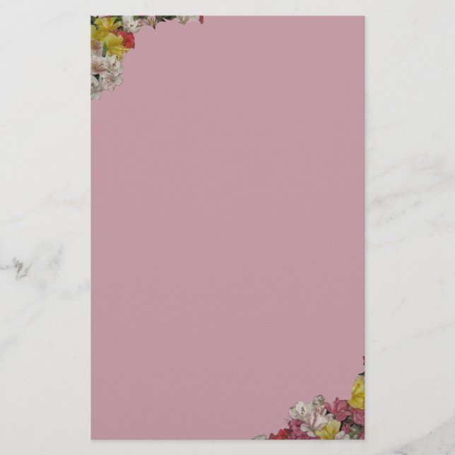 Papelaria Design Inverso Colorido - Lavanda (Frente)