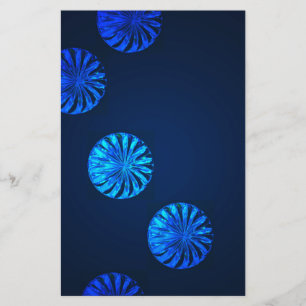 Papelaria Design Irlandês Cristal Azul