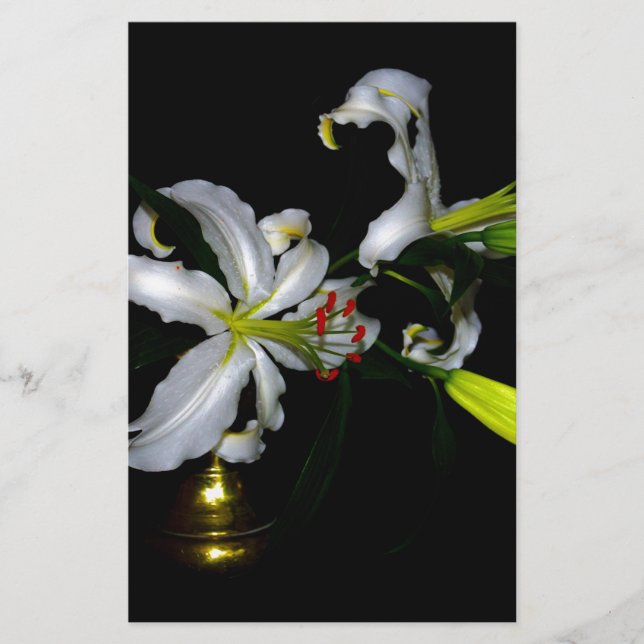 Papelaria Design irlandês e Design de flores (Frente)