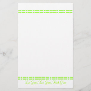 Papelaria Design Verde Moderno