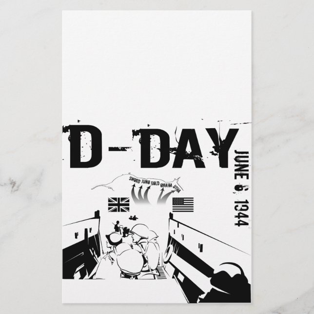 Papelaria DIA 6 de junho de 1944 (Frente)
