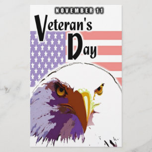 Papelaria Dia dos Veteranos