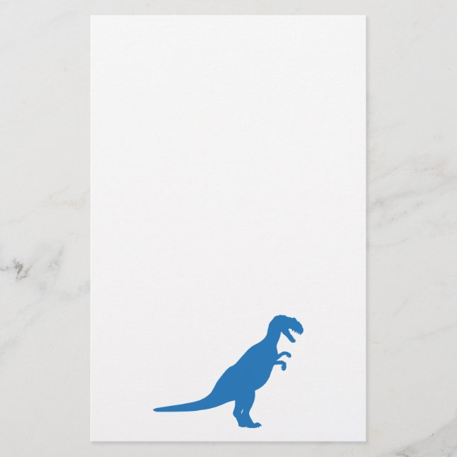 Papelaria Dinossauro Azul (Frente)