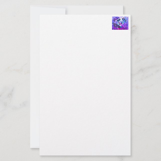 Papelaria do Dia das Mães Borboletas (Frente)
