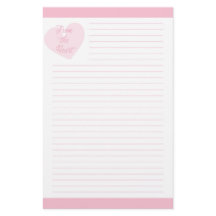 Do rosa do coração alinhado