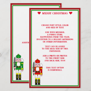 Papelaria Dois Soldados Noz-Cracker no Natal