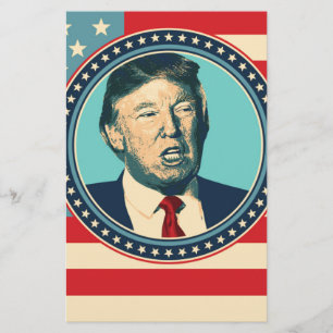 Papelaria donald trump para presidente